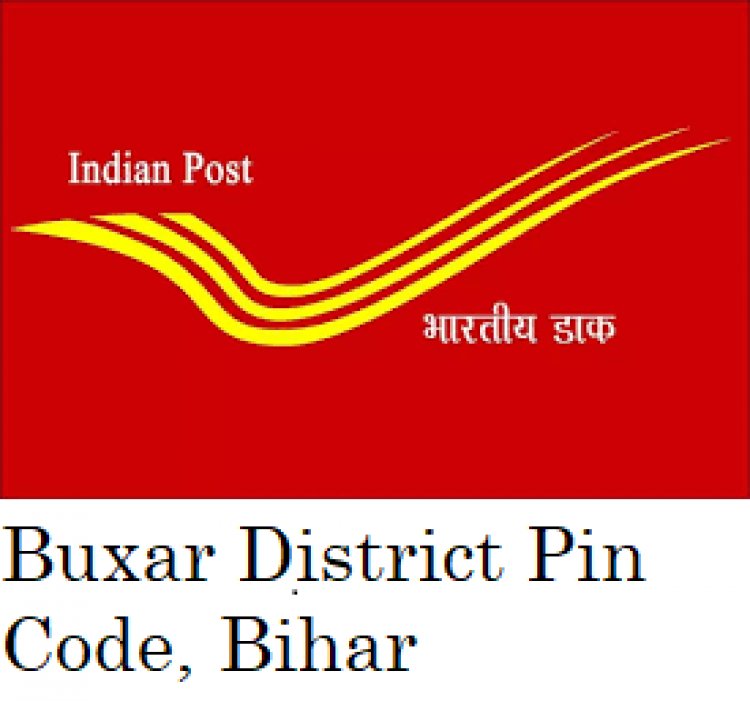 बक्सर जिला के पिन कोड की सूचि, Buxar District Pin Codes