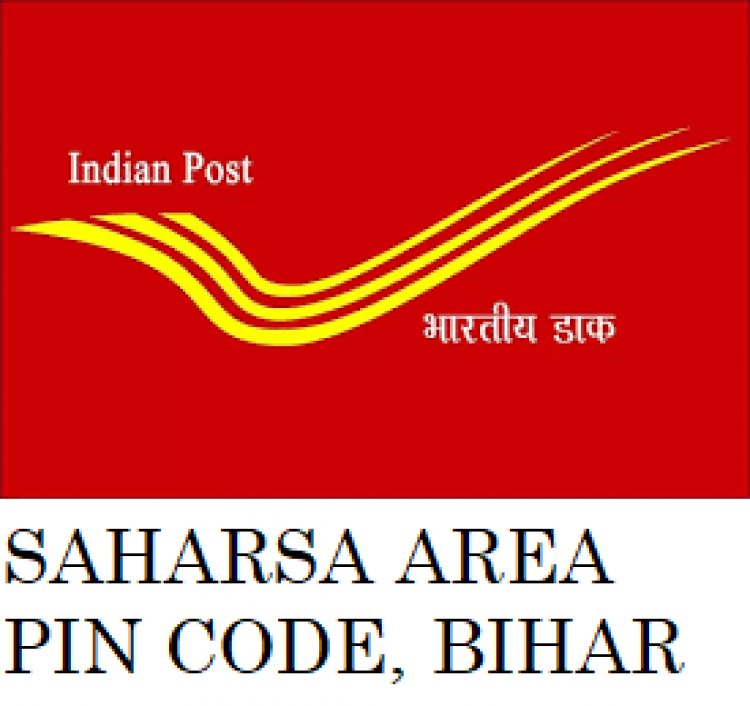 सहरसा जिला के पिन कोड की सूचि, List of Pin Codes Saharsa District